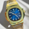 Golden Automatic Blue Dial