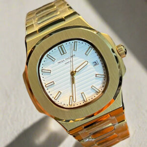 Golden Automatic White Dial