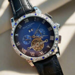 Silver Stone Automatic Pendulum With Chronograph